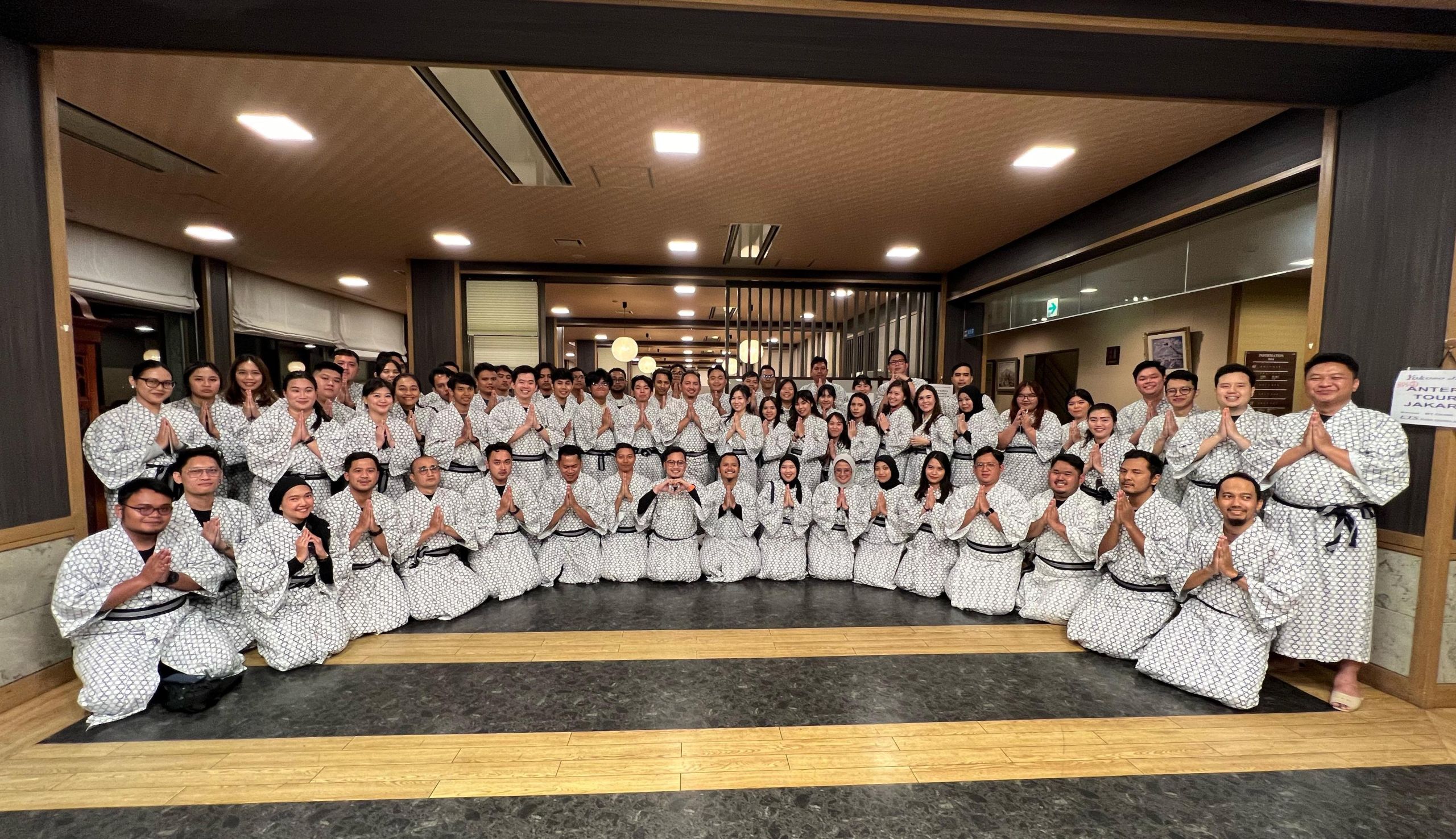 Grand Yukata Feast in Japan